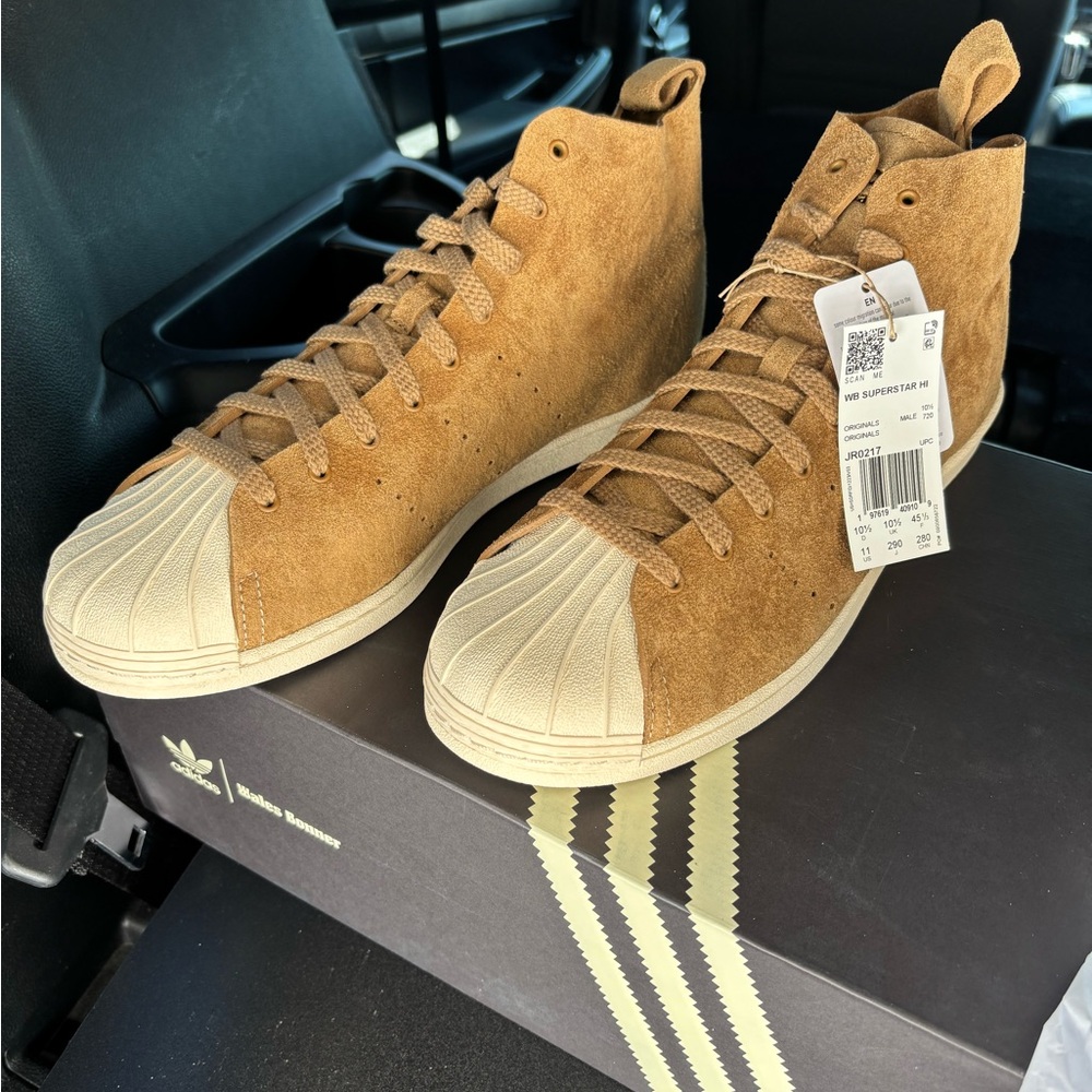 Adidas Wales Bonner Superstar High Men’s size 11